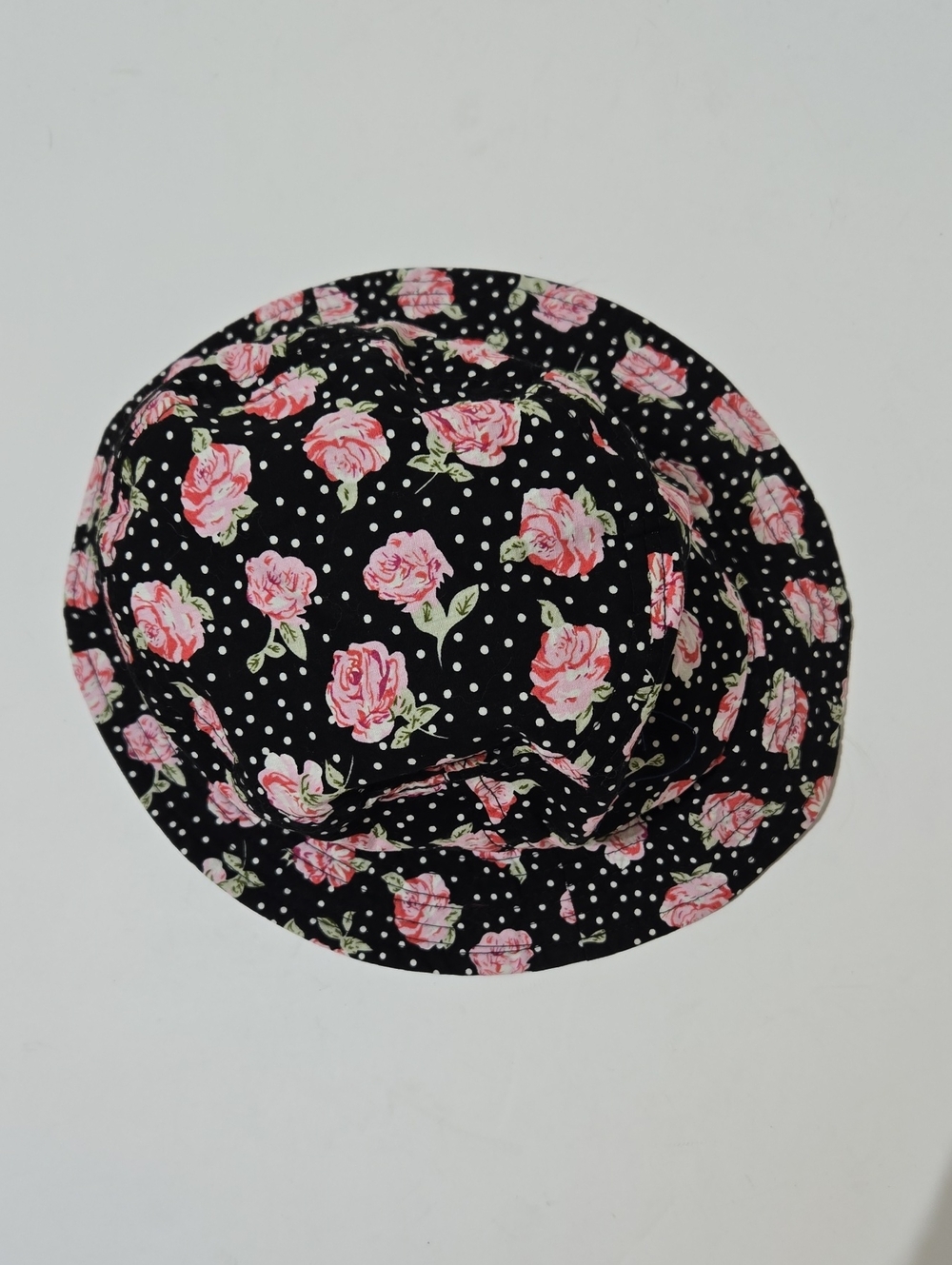 Lurk Hard Women's Floral Polka Dot Bucket Hat